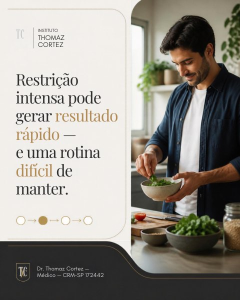 Ilustração sobre a dificuldade de sustentar restrições intensas. Imagem gerada por IA no carrossel original.